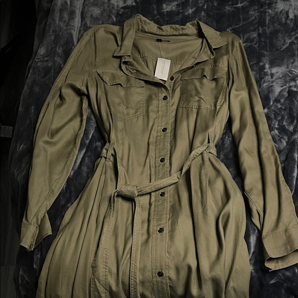 Banana Republic Women's Belted Shirt Dress